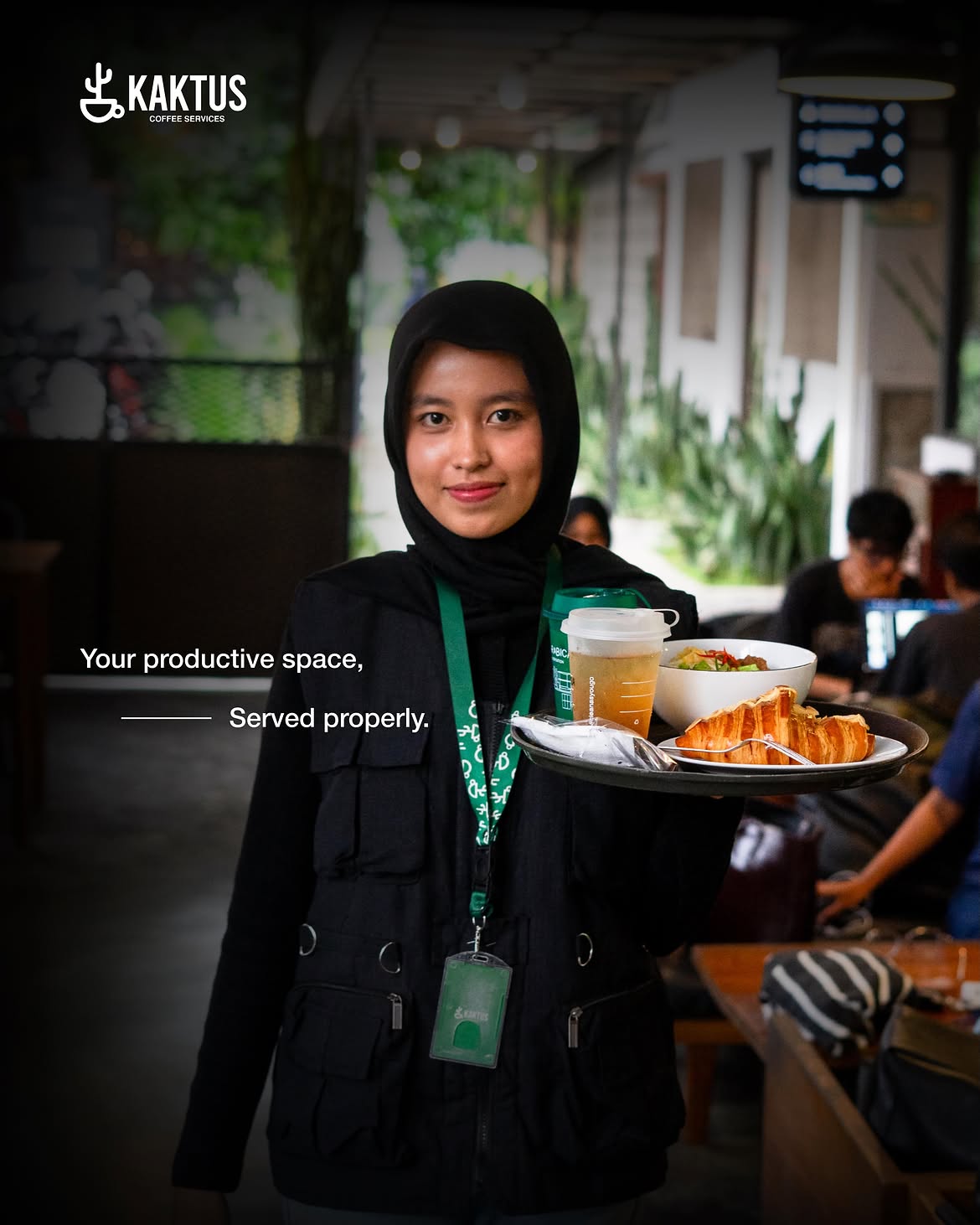 Sudut nyaman di Kaktus Coffee Place